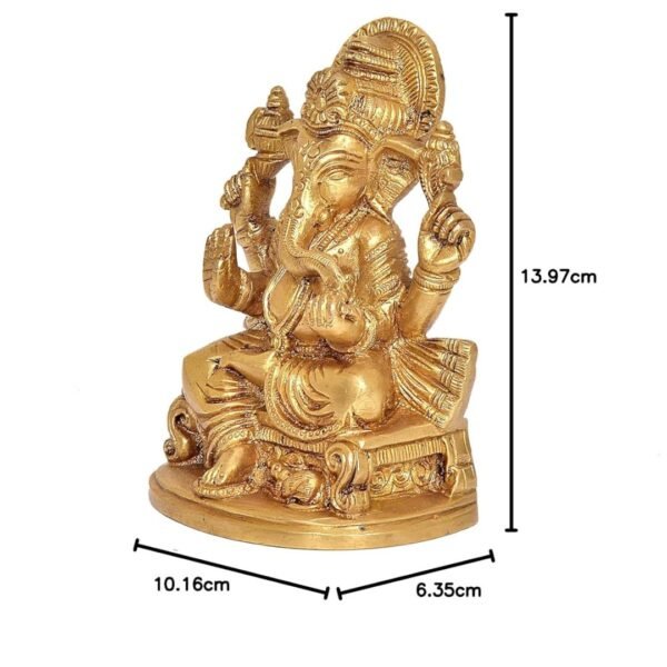 Lord Ganesha Ganesh Idol Statue Murti - Image 4