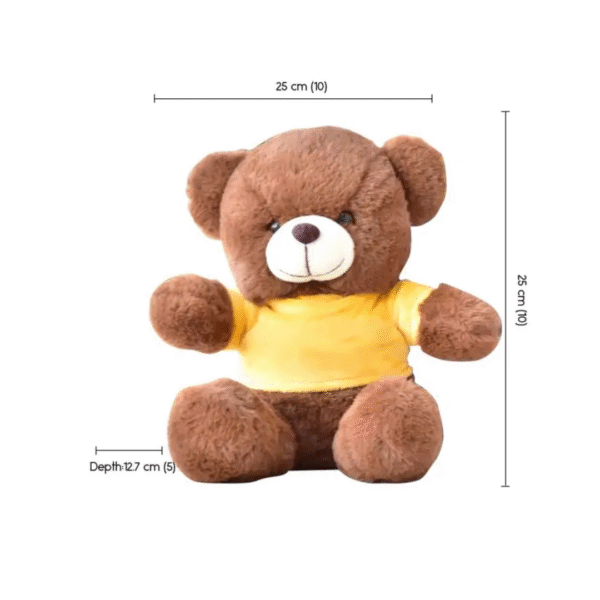 Personalized T-Shirt Teddy Bear | Mera Pyaara Bhai Teddy Bear - Image 4