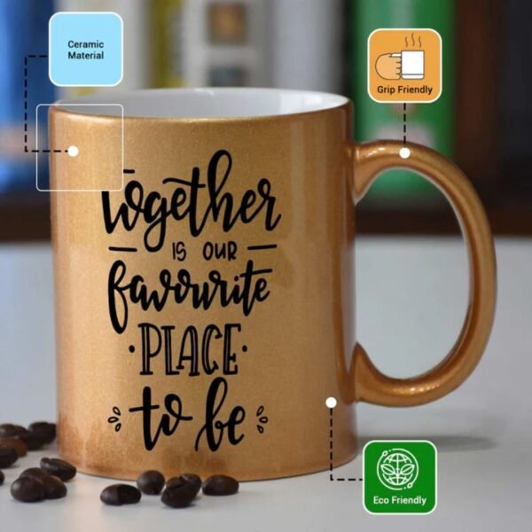 Together Is Our Favorite Coffee Mug Gift For Couple - Image 3